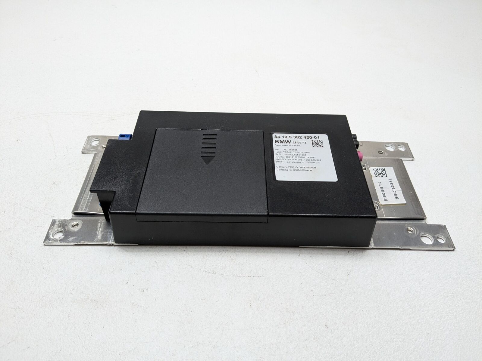 2015 - 2018 BMW 320I OEM TELEMATICS BLUETOOTH COMMUNICATION CONTROL MODULE UNIT.